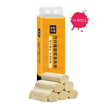 14 Rolls Toilet Paper Wood Color Skin-friendly Eco-friendly Smooth Tthicken Toilet Paper Bathroom High Absorption Paper Z3 
14 Rolls Toilet Paper Wood Color Skin-friendly Eco-friendly Smooth Tthicken Toilet Paper Bathroom High Absorption Paper Z3
