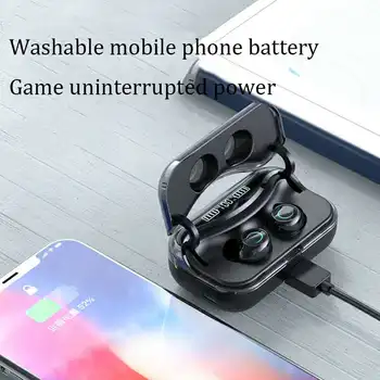 mobile power Bank earphone ear head phone tws waterproof Smart LED Display the battery clearly visible Dual Mic noise reduction
mobile power Bank earphone ear head phone tws waterproof Smart LED Display the battery clearly visible Dual Mic noise reduction