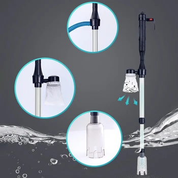 US Plug Fish Tank Electric Water Changing Machine Sand Washing Maker Export Fish Tank Filter Aquarium Supplies
US Plug Fish Tank Electric Water Changing Machine Sand Washing Maker Export Fish Tank Filter Aquarium Supplies