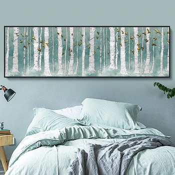 Turquoise Posters and Prints Wall Art Canvas Painting Abstract Golden Trees Bird Wall Art Pictures for Living Room Cuadros Décor
Turquoise Posters and Prints Wall Art Canvas Painting Abstract Golden Trees Bird Wall Art Pictures for Living Room Cuadros Décor