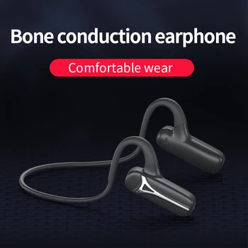 F1 TWS Bluetooth 5.0Bone Conduction Earphone Waterproof Neckband Sport Headset Wireless Stereo Noise Reduction With Mic Earphone
F1 TWS Bluetooth 5.0Bone Conduction Earphone Waterproof Neckband Sport Headset Wireless Stereo Noise Reduction With Mic Earphone