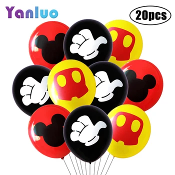 20pcs Minnie Mickey Mouse Party Latex Balloons Adult Birthday Party Decor kids Globos Cumpleanos Infantiles Baby Shower Supplies
20pcs Minnie Mickey Mouse Party Latex Balloons Adult Birthday Party Decor kids Globos Cumpleanos Infantiles Baby Shower Supplies