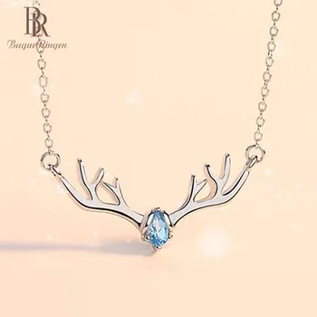 Begua Ringen 925 Silver Multicolored Elk Pendant Necklace Deer Choker Pendants Necklaces Clavicle Chain For Women
Begua Ringen 925 Silver Multicolored Elk Pendant Necklace Deer Choker Pendants Necklaces Clavicle Chain For Women