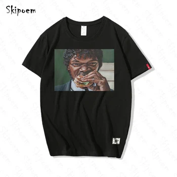 Pulp Fiction Tshirt Men Aesthetic Hip Hop New Vintage Harajuku Fashion Casual Funny Short Sleeve 100% Cotton Clothes Streetwear
Pulp Fiction Tshirt Men Aesthetic Hip Hop New Vintage Harajuku Fashion Casual Funny Short Sleeve 100% Cotton Clothes Streetwear