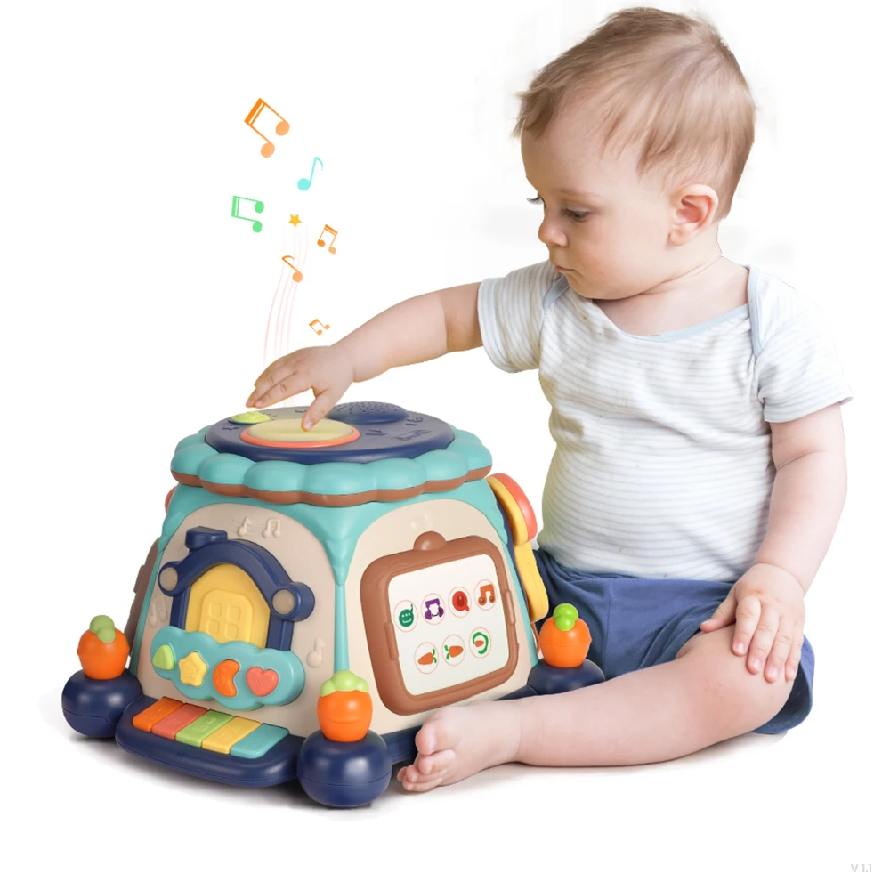 Early Childhood Education Puzzle Six-sided Box Toy Children Shape Matching Hexahedral Intelligence Development Music Box
Early Childhood Education Puzzle Six-sided Box Toy Children Shape Matching Hexahedral Intelligence Development Music Box