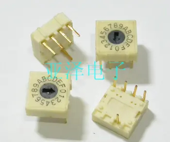Taiwan DIP round of 1248C DIP rotary code switch 16 0-F coding switch 4: 1 positive yards
Taiwan DIP round of 1248C DIP rotary code switch 16 0-F coding switch 4: 1 positive yards