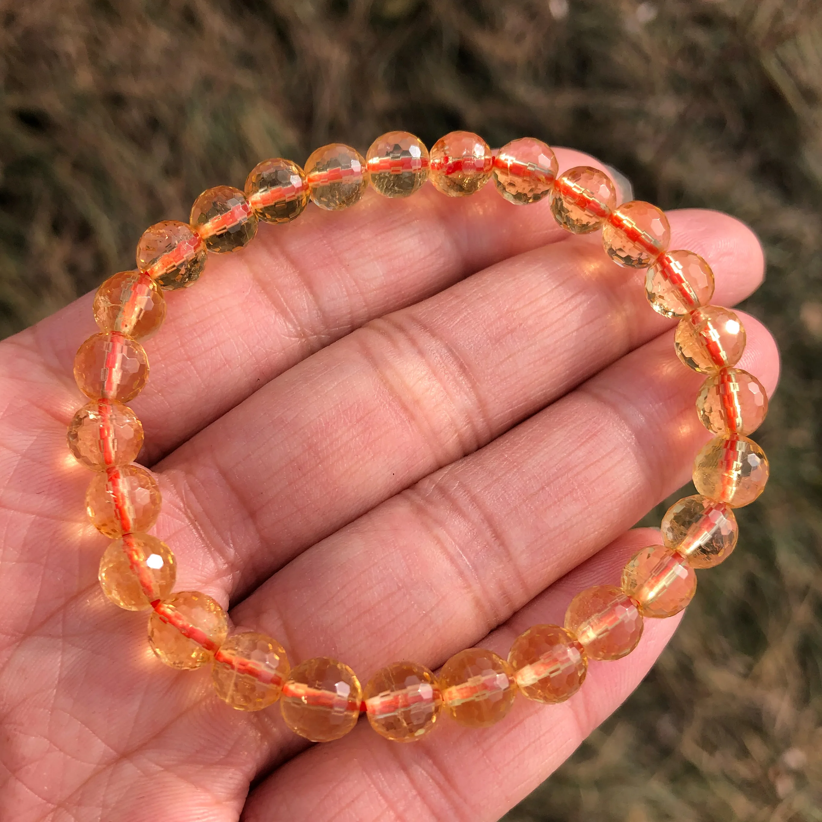 1 Pc Fengbaowu Natural Citrine Bracelet 128 Facets Round Beads Crystal Healing Stone Women Men Jewelry Gift
1 Pc Fengbaowu Natural Citrine Bracelet 128 Facets Round Beads Crystal Healing Stone Women Men Jewelry Gift