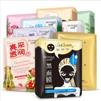 18Pcs Face Mask Silk Prot Facial Mask Skin Care Deep Moisturizing Oil Control Essence Korean Cosmetic Sheet Mask
18Pcs Face Mask Silk Prot Facial Mask Skin Care Deep Moisturizing Oil Control Essence Korean Cosmetic Sheet Mask