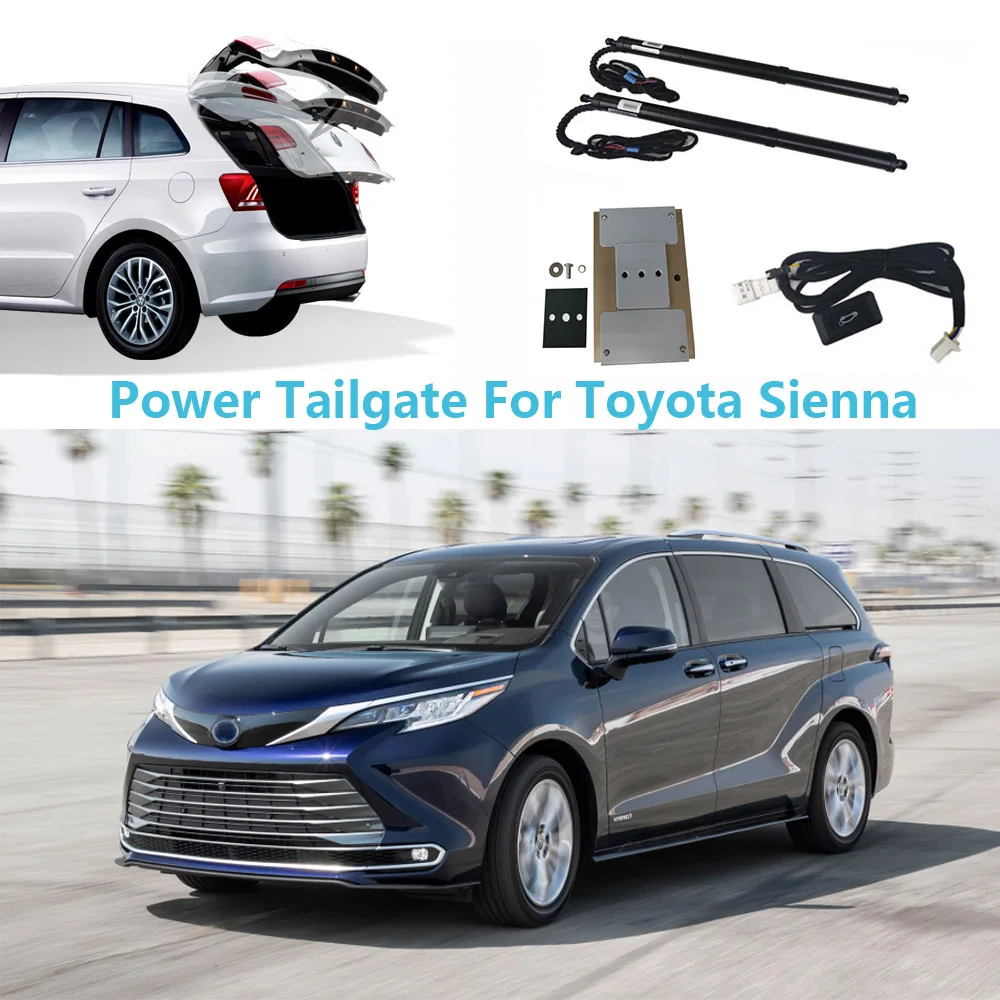 Автомобильная электрическая задняя дверь для Toyota Sienna 2015-2021, интеллектуальная задняя дверь с питанием, обновленная декорация багажника
Автомобильная электрическая задняя дверь для Toyota Sienna 2015-2021, интеллектуальная задняя дверь с питанием, обновленная декорация багажника