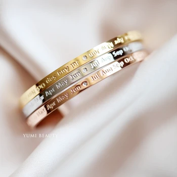 YUN RUO Fashion Luxury Twelve Months Open Bangle Gold Plated Titanium Stainless Steel Jewelry Woman Birthday Gift Never Fade
YUN RUO Fashion Luxury Twelve Months Open Bangle Gold Plated Titanium Stainless Steel Jewelry Woman Birthday Gift Never Fade