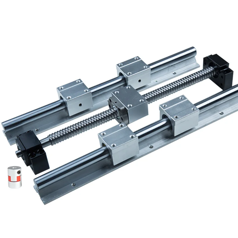Linear Ball Screw SFU1605 1pc +BK12BF12 + Coupling 8*10 + Linear Guide SBR16 2pcs + SBR16UU 4pcs
Linear Ball Screw SFU1605 1pc +BK12BF12 + Coupling 8*10 + Linear Guide SBR16 2pcs + SBR16UU 4pcs