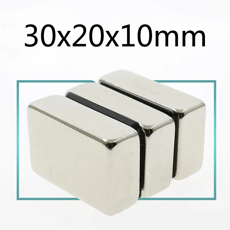 5/10/15pcs Strong 30x20x10 Magnet 30mm x 20mm x 10mm Square Rare Earth Powerful Permanent Neodymium Magnets 30*20*10
5/10/15pcs Strong 30x20x10 Magnet 30mm x 20mm x 10mm Square Rare Earth Powerful Permanent Neodymium Magnets 30*20*10