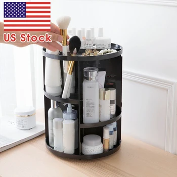 360° Rotating Cosmetic Storage Box Brushes Lipstick Holder Desktop Makeup Organizer
360° Rotating Cosmetic Storage Box Brushes Lipstick Holder Desktop Makeup Organizer