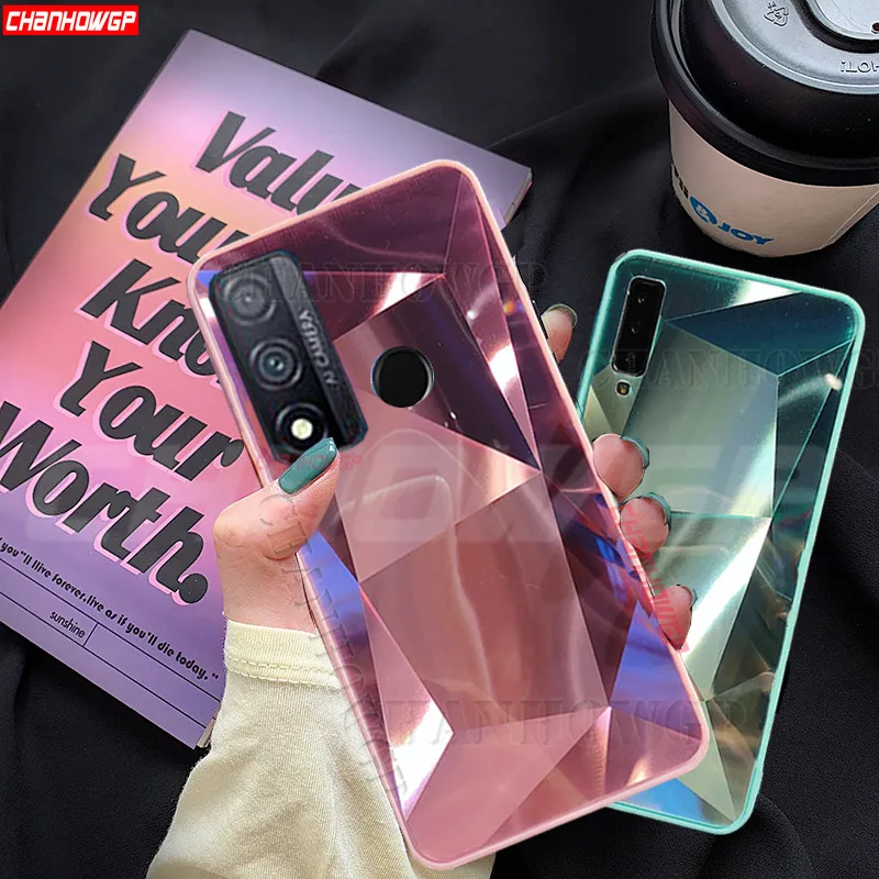 Зеркальный чехол для Huawei Y5P Y6P Y7P Y6S 2020 Honor 9A 9S 9X 8A 8S 20S 10i 20 Lite P30 P40 E Pro PSmart Z | Мобильные