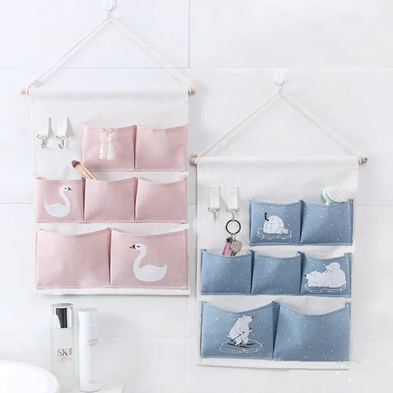 1PC Large-Capacity Fabric Storage Bag Storage Bag Bathroom Storage Box Waterproof Wall-Mounted Shelf Cartoon Hanging Bag
1PC Large-Capacity Fabric Storage Bag Storage Bag Bathroom Storage Box Waterproof Wall-Mounted Shelf Cartoon Hanging Bag