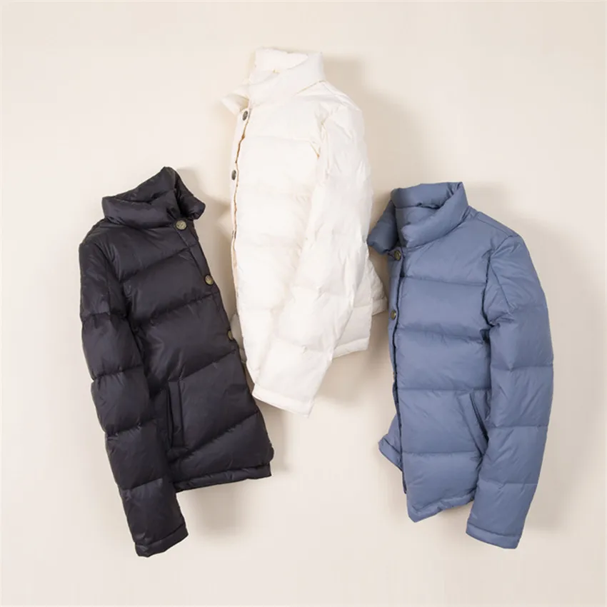 Winter Women Short Down Coat Light Thin 90% White Duck Down Jackets Single Breasted Down Jacket Female Jacket Coats Outwear 1097
Winter Women Short Down Coat Light Thin 90% White Duck Down Jackets Single Breasted Down Jacket Female Jacket Coats Outwear 1097