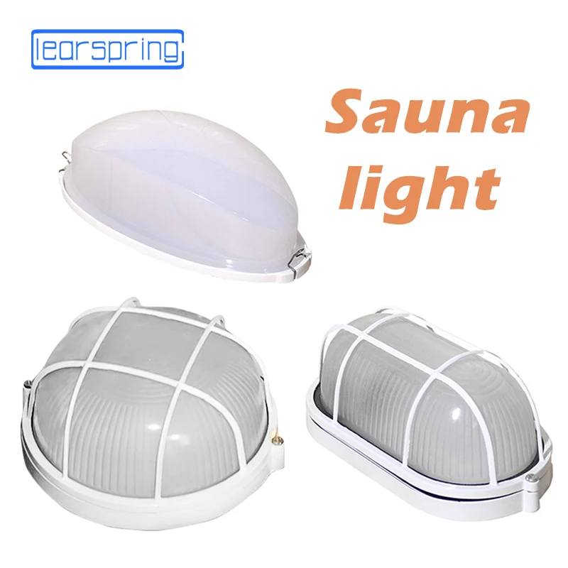 Oval Round Explosion Proof -proof Sauna Steam Room Light Lampshade Guard Sauna Room High Temperature Explosion-proof not bulb
Oval Round Explosion Proof -proof Sauna Steam Room Light Lampshade Guard Sauna Room High Temperature Explosion-proof not bulb