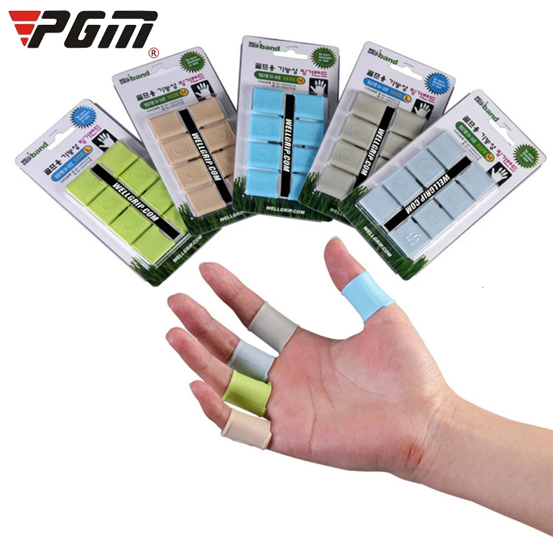Фото PGM 1 комплект перчатки для гольфа защита пальцев против скольжения натуральный