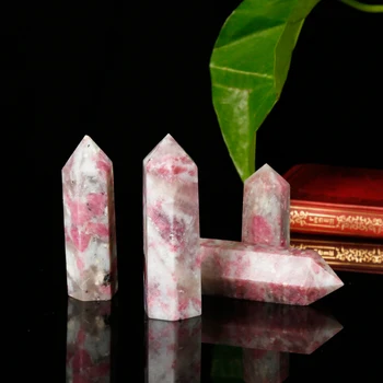1 piece of natural rose stone hexagonal column stone column, DIY jewelry jewelry Feng Shui mineral home office decoration
1 piece of natural rose stone hexagonal column stone column, DIY jewelry jewelry Feng Shui mineral home office decoration