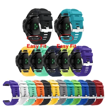 26 22 20MM Watchband for Garmin Fenix 5 5X 5S 3HR for Fenix 6X 6 6S Smart Watch Quick Release Silicone Easyfit Wrist BandStrap
26 22 20MM Watchband for Garmin Fenix 5 5X 5S 3HR for Fenix 6X 6 6S Smart Watch Quick Release Silicone Easyfit Wrist BandStrap