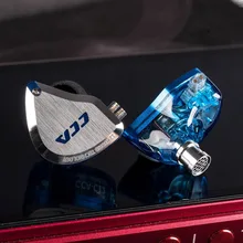 2019 CCA C12 5BA + 1DD Hybrid In Ear Hoofdtelefoon 12 Drivers Unit HIFI DJ Monitor Oortelefoon Oordopjes KZ ZSX AS10 ZST CCA C10 C16(China)