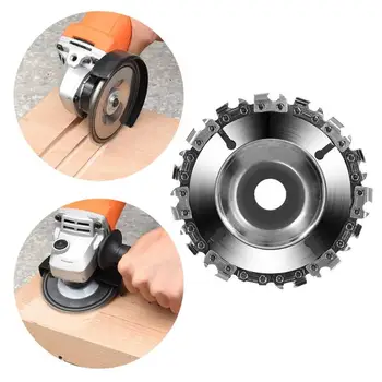 4 inch 22 Tooth Durable Fine Chainsaw Grinder Woodworking Chain Plate Wood Carving Disc Abrasive Tools Angle Grinder Parts
4 inch 22 Tooth Durable Fine Chainsaw Grinder Woodworking Chain Plate Wood Carving Disc Abrasive Tools Angle Grinder Parts