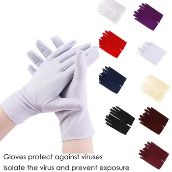 5pair Stretch Gloves Adults Spandex Work Labor Protection Gloves Solid Laboratory Disposable Gloves M8
5pair Stretch Gloves Adults Spandex Work Labor Protection Gloves Solid Laboratory Disposable Gloves M8