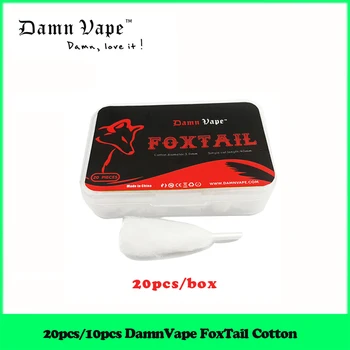 20pcs/10pcs DamnVape FoxTail Bacon Strip Cotton Vape Cotton Pre-built Mesh Cotton For RDA RTA RBA Atomizer Tank DIY Accessories
20pcs/10pcs DamnVape FoxTail Bacon Strip Cotton Vape Cotton Pre-built Mesh Cotton For RDA RTA RBA Atomizer Tank DIY Accessories