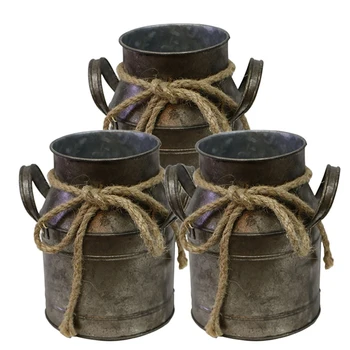 3 Retro Flower Buckets, Iron Buckets, Flower Arrangements, Old Flower Buckets, Flower Pots, Decorative Flowers
3 Retro Flower Buckets, Iron Buckets, Flower Arrangements, Old Flower Buckets, Flower Pots, Decorative Flowers