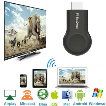 Wireless HDMI TV Stick Wifi Display Dongle Anycast Miracast DLNA AirPlay Mirror Screen Receiver for IOS Android Mac Windows
Wireless HDMI TV Stick Wifi Display Dongle Anycast Miracast DLNA AirPlay Mirror Screen Receiver for IOS Android Mac Windows