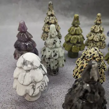 1pc natural gemstone variety materials hand carved folk crafts christmas trees for gifts
1pc natural gemstone variety materials hand carved folk crafts christmas trees for gifts