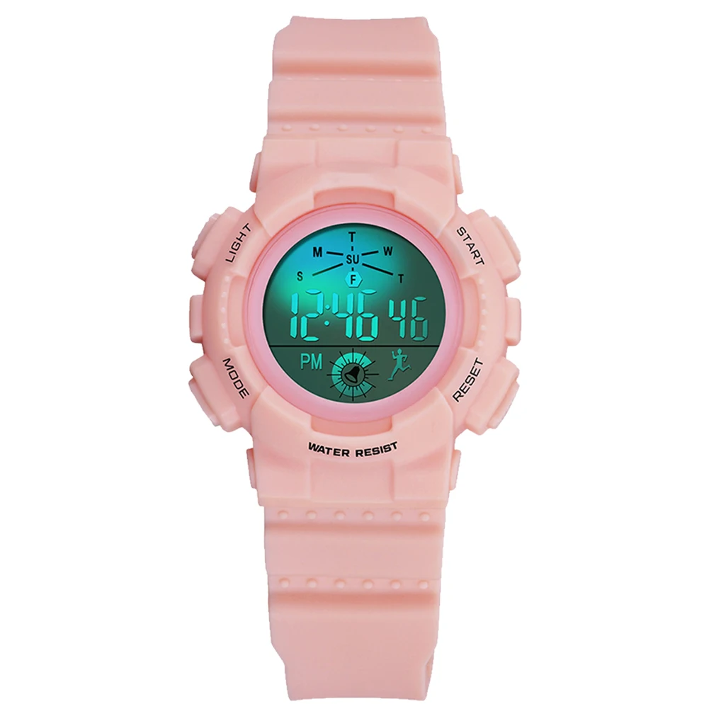 Student Kids Clock Colorful Fashion Timing Function School Wrist Multifunction Waterproof Luminous Electronic Watch LED Light
Student Kids Clock Colorful Fashion Timing Function School Wrist Multifunction Waterproof Luminous Electronic Watch LED Light