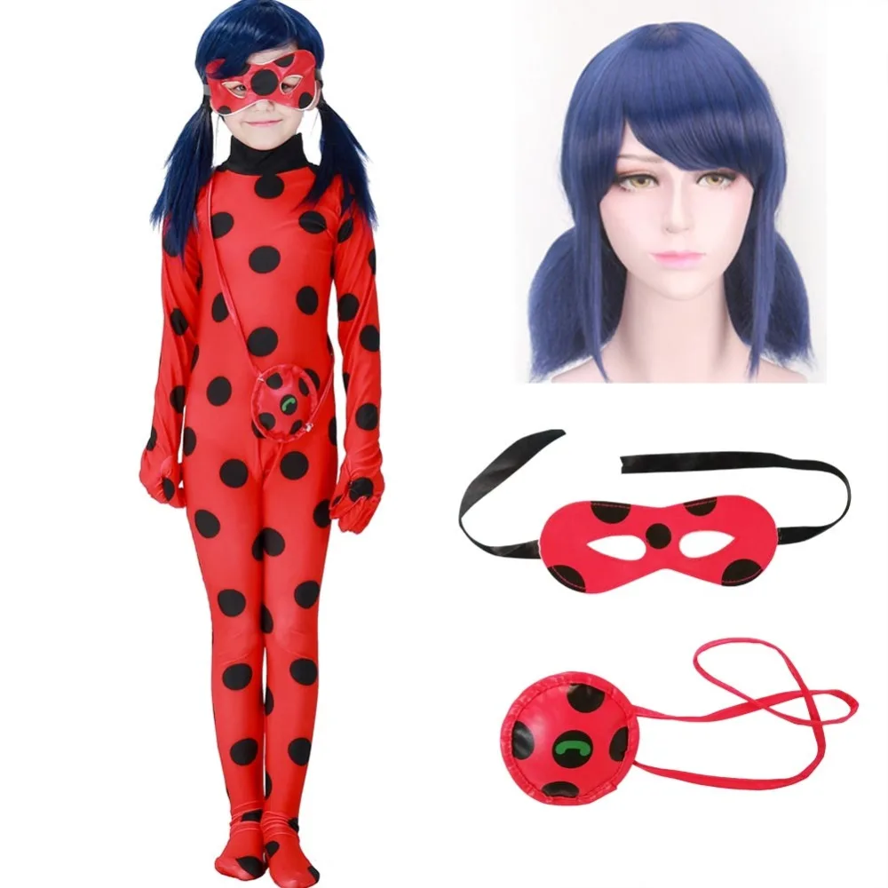 Fantasia Kids Adult Ladybug Costumes Girls Women Child Spandex Ladybug Costume Jumpsuit Fancy Halloween Cosplay Mar Suit 8 Size 
Fantasia Kids Adult Ladybug Costumes Girls Women Child Spandex Ladybug Costume Jumpsuit Fancy Halloween Cosplay Mar Suit 8 Size
