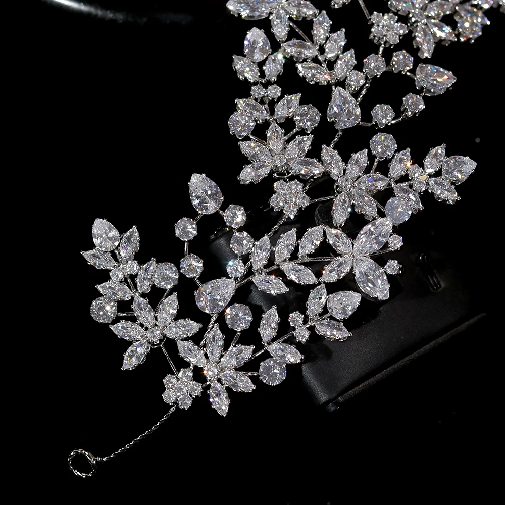 ASNORA Luxury bridal tiara high quality crown king, wedding crown, women's parade hair band, gold tiaras and crowns jewelry ASNORA Luxury bridal tiara high quality crown king, wedding crown, women's parade hair band, gold tiaras and crowns jewelry
