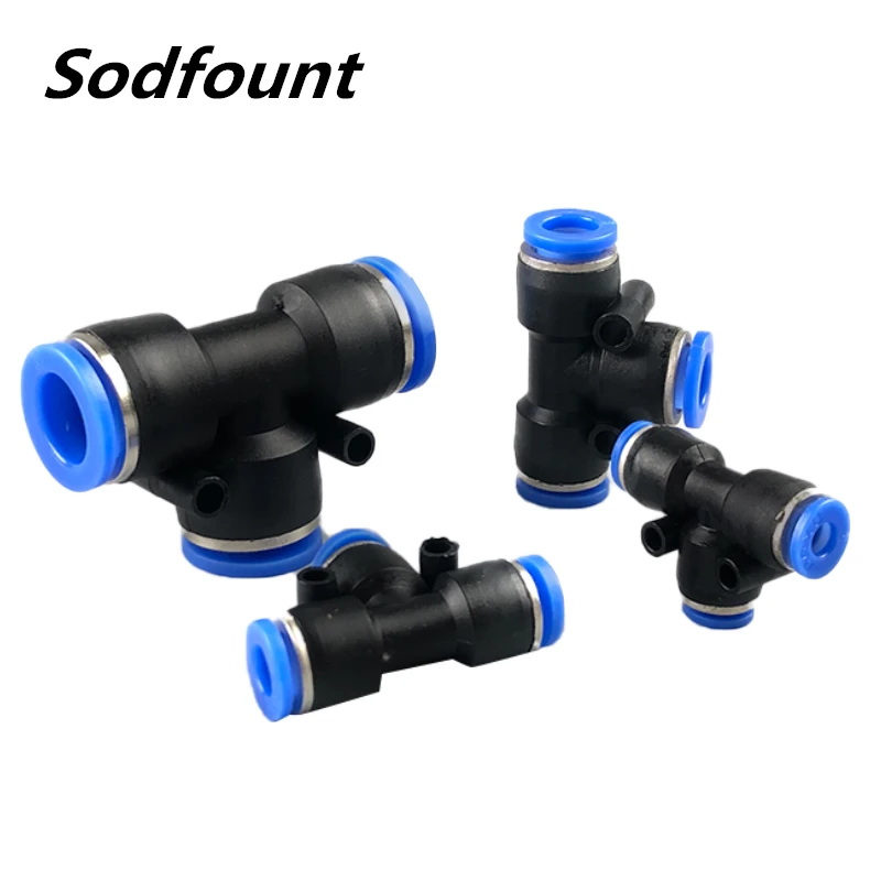 100pcs 50pcs Lot PE Pneumatic Fittings Fitting Plastic T Type 3-way For 4mm 6mm 8mm 10mm Tee Tube Quick Connector Slip Lock
100pcs 50pcs Lot PE Pneumatic Fittings Fitting Plastic T Type 3-way For 4mm 6mm 8mm 10mm Tee Tube Quick Connector Slip Lock