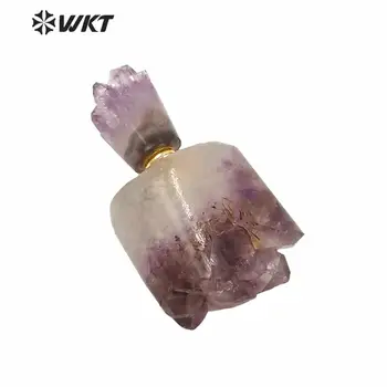WT-P1500 Fashion portable natural purple yellow ci trine quartz perfume bottle pendant for lady 1 PC
WT-P1500 Fashion portable natural purple yellow ci trine quartz perfume bottle pendant for lady 1 PC