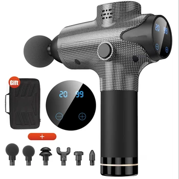 Muscle Tissue Massage Gun 6 Heads Shoulder Body Massager Pelvic Muscle Trainer Massage Tools Body Relaxing Fitness Equipment 
Muscle Tissue Massage Gun 6 Heads Shoulder Body Massager Pelvic Muscle Trainer Massage Tools Body Relaxing Fitness Equipment