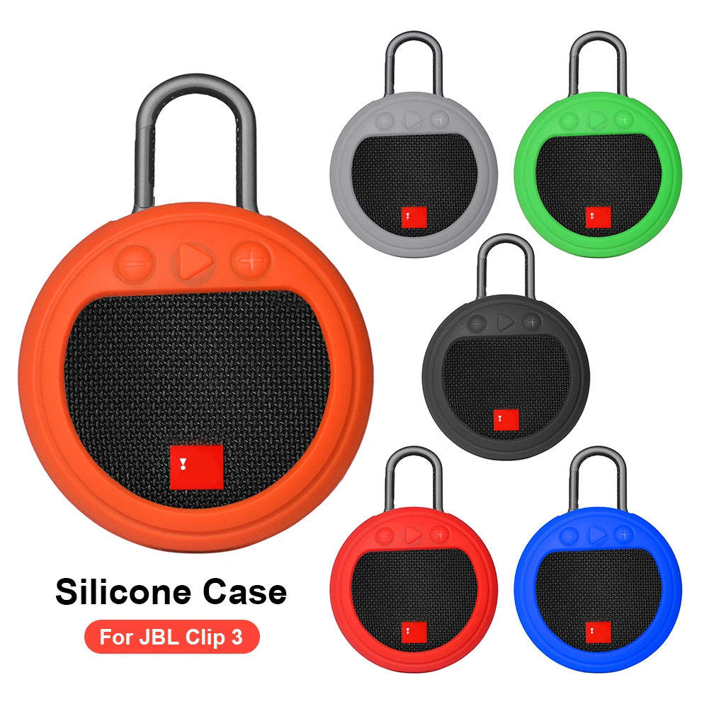 For JBL Clip 3 Bluetooth Speaker Portable Travel Carrying Case Shockproof Anti-scratch Silicone Sound Box Protective Cover Shell
For JBL Clip 3 Bluetooth Speaker Portable Travel Carrying Case Shockproof Anti-scratch Silicone Sound Box Protective Cover Shell