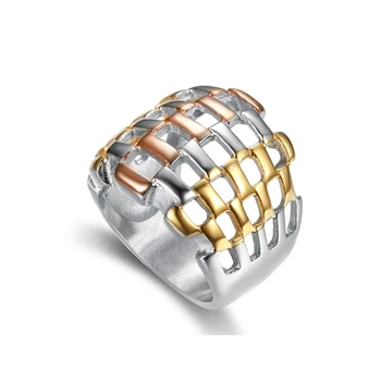 Stainless Steel Rose Gold Tone Women Big Brand Finger Ring Fashion Trend Brand Rings Jewelry Gift For Him Size 6-9
Stainless Steel Rose Gold Tone Women Big Brand Finger Ring Fashion Trend Brand Rings Jewelry Gift For Him Size 6-9