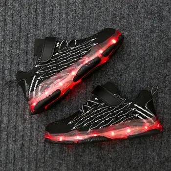 Fish scale pattern Kids Shoes Breathble Boys Running Shoes Led Light Girls Sneakers School Children Shoes Non-slip Coconut shoes
Fish scale pattern Kids Shoes Breathble Boys Running Shoes Led Light Girls Sneakers School Children Shoes Non-slip Coconut shoes