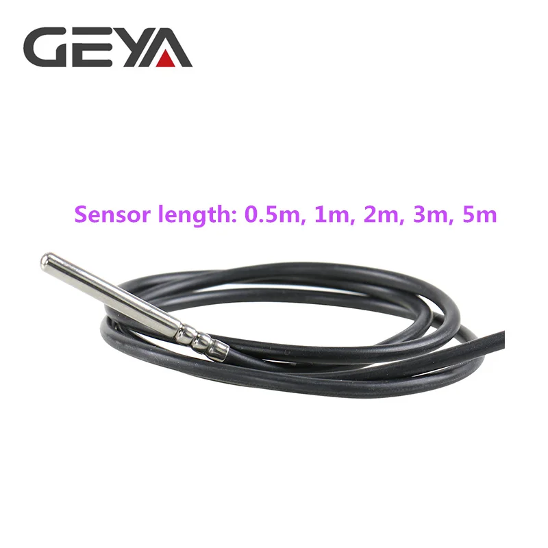 GEYA NTC Sensor Temperature Detecting Probe Waterproof Sensor for Temperature Relay GRW8 0.5m 1m 2m 3m 5m only Sensor
GEYA NTC Sensor Temperature Detecting Probe Waterproof Sensor for Temperature Relay GRW8 0.5m 1m 2m 3m 5m only Sensor