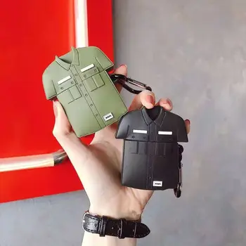 Fashion Cute Colorful Tooling Work Clothes Soft Silicone Protective Cover Shockproof Case Skin With Lanyard for Airpods 1/2 Char
Fashion Cute Colorful Tooling Work Clothes Soft Silicone Protective Cover Shockproof Case Skin With Lanyard for Airpods 1/2 Char