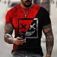 2021 New Women's Short-sleeved 3d Pattern Printing Summer T-shirt Hot-selling Handsome Men's Casual Fashion Pullover
2021 New Women's Short-sleeved 3d Pattern Printing Summer T-shirt Hot-selling Handsome Men's Casual Fashion Pullover