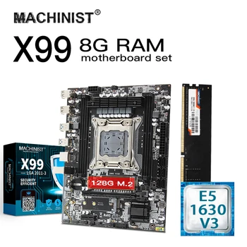 X99 motherboard set kit with Intel Xeon E5 1630 V3 LGA 2011-3 CPU 8GB 2400MHz DDR4 ECC REG memory RAM MATX NVME M.2 128G SSD
X99 motherboard set kit with Intel Xeon E5 1630 V3 LGA 2011-3 CPU 8GB 2400MHz DDR4 ECC REG memory RAM MATX NVME M.2 128G SSD