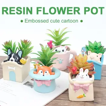 Flower Planter 3D Animal Creative Plant Pots Flowerpot Resin Home Decor Vase Bonsai Office Balcony Statue Desktop
Flower Planter 3D Animal Creative Plant Pots Flowerpot Resin Home Decor Vase Bonsai Office Balcony Statue Desktop