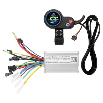 24V-48V/36V-60V 350W Motor Brushless Controller LCD Display Panel Throttle Electric Bicycles Scooter Brushless Controller Kit
24V-48V/36V-60V 350W Motor Brushless Controller LCD Display Panel Throttle Electric Bicycles Scooter Brushless Controller Kit