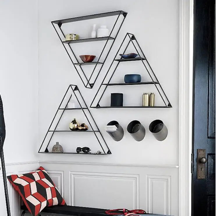 Nordic Iron Wall Partition Shelf Creative Bedroom Bookshelf Living Room Decoration Shelf Three Layer Wall Hanging Rack
Nordic Iron Wall Partition Shelf Creative Bedroom Bookshelf Living Room Decoration Shelf Three Layer Wall Hanging Rack