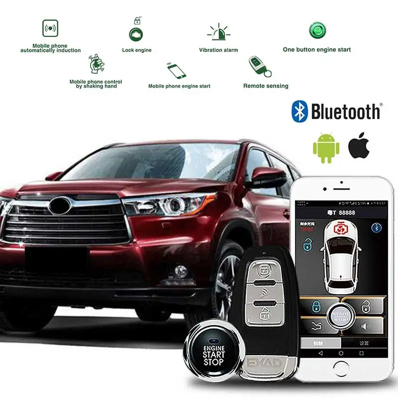 Universal Car Vehicle Keyless Entry System With The Car By Mobile Phone Ios/Android Automatically(Use APP) Remote Start For Car
Universal Car Vehicle Keyless Entry System With The Car By Mobile Phone Ios/Android Automatically(Use APP) Remote Start For Car