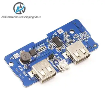 18650 Dual Micro USB 3.7V to 5V 2A Boost Mobile Power Bank DIY 18650 Lithium Battery Charger PCB Board Step Up Module With Led
18650 Dual Micro USB 3.7V to 5V 2A Boost Mobile Power Bank DIY 18650 Lithium Battery Charger PCB Board Step Up Module With Led