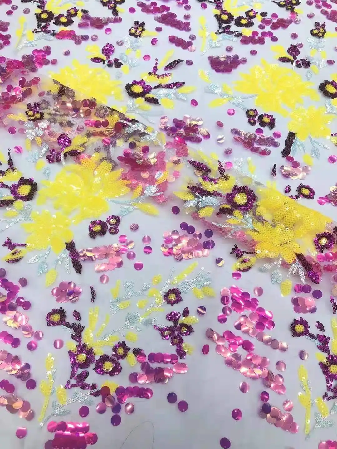 NEW Beautiful sequins fabric/Sequins embroidery African lace fabric French tulle mesh lace for Party dresses/Ladies'l dress
NEW Beautiful sequins fabric/Sequins embroidery African lace fabric French tulle mesh lace for Party dresses/Ladies'l dress